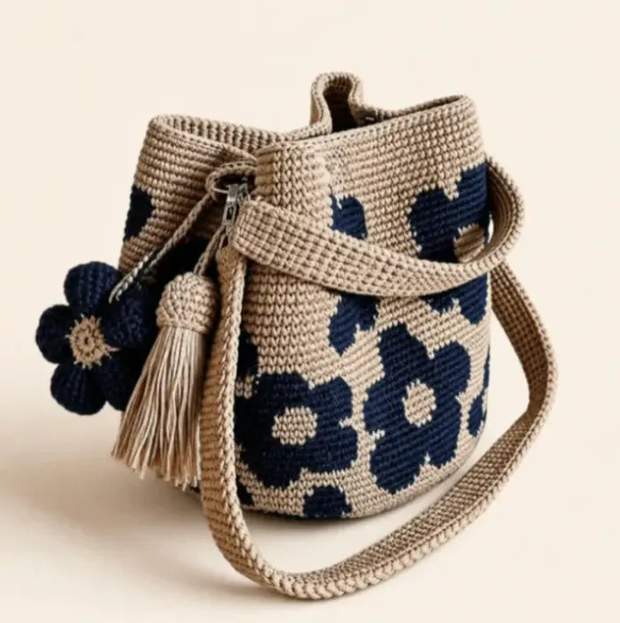 The Jalen Thread Bag - Handmade Crochet Bag