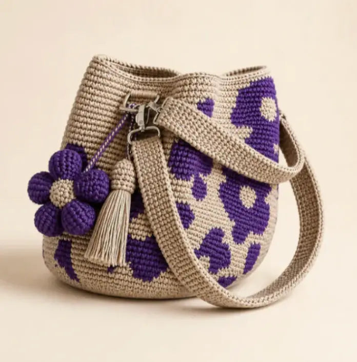 The Jalen Thread Bag - Handmade Crochet Bag